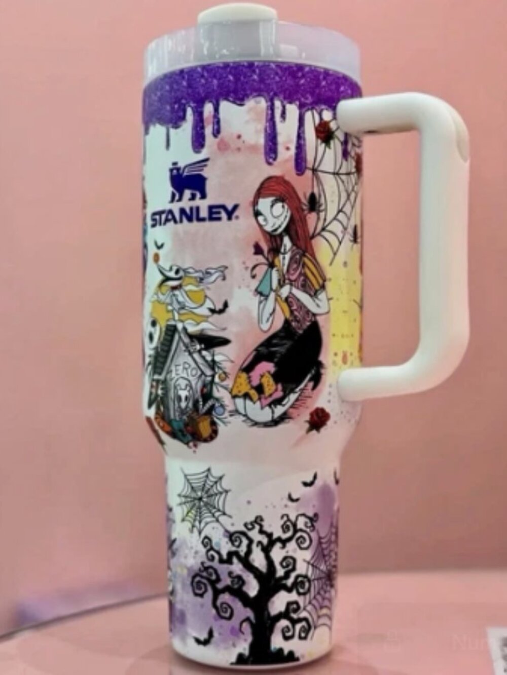 Spooky Glow in the Dark Stanley Quencher H2.0 FlowState 40oz Tumbler